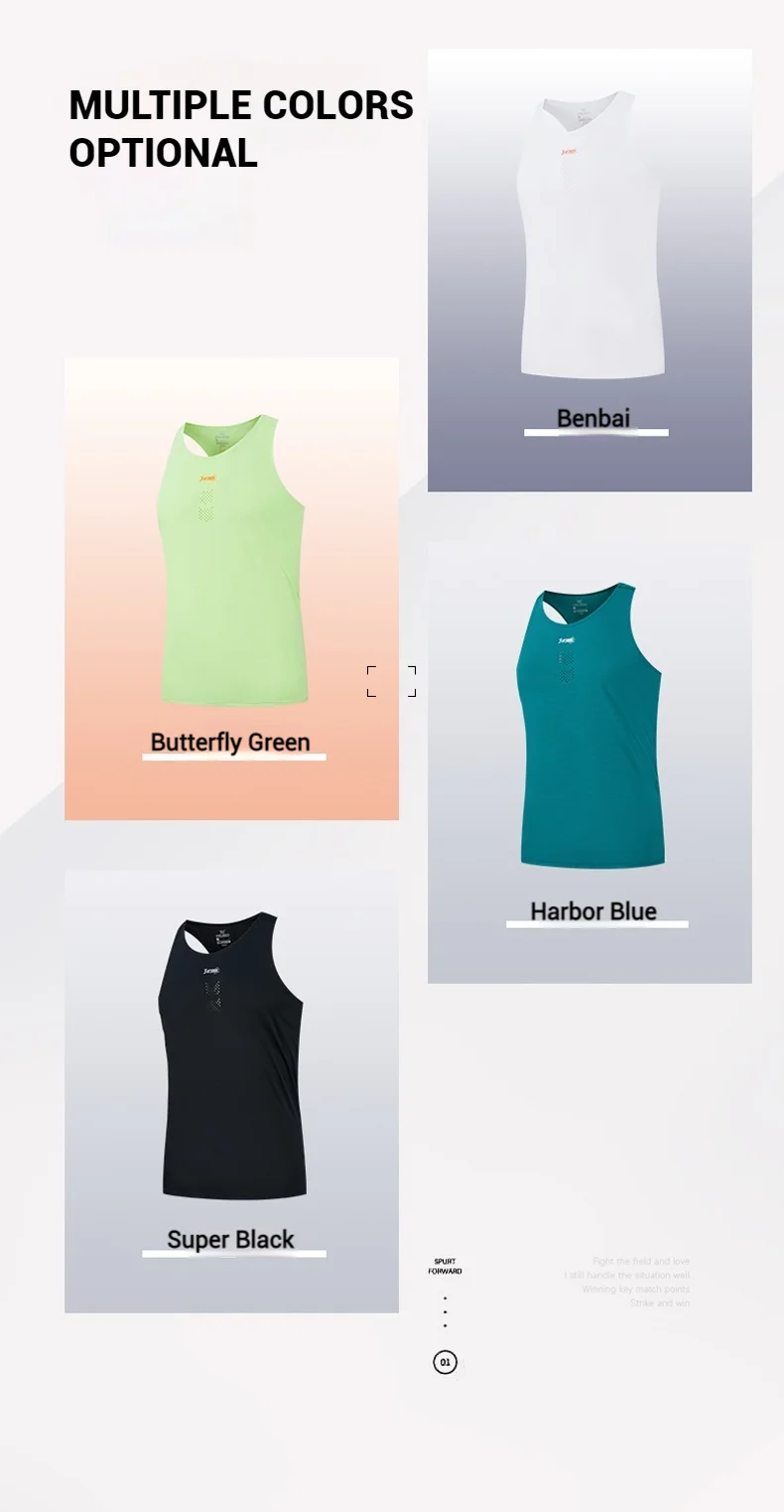 361 Degrees Men's Sports Vest Summer Running Marathon Quick-drying Fitness Breathable Basketball Sleeveless Jersey 652422503