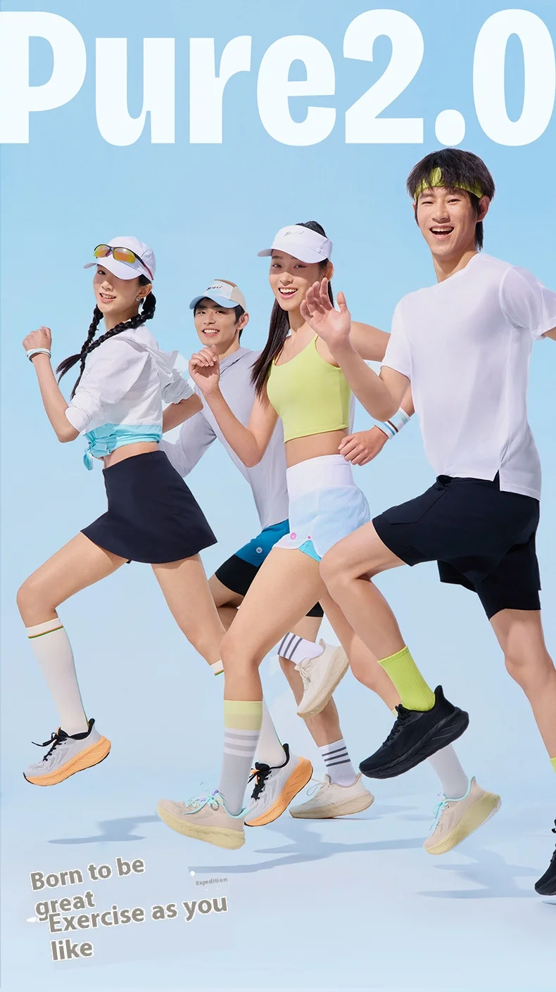 BMAI Running Shoes Summer 20KM Marathon Women's Sports Shoes Breathable Cushioning Gym Sneakers for Women Luxury Woman Trainers