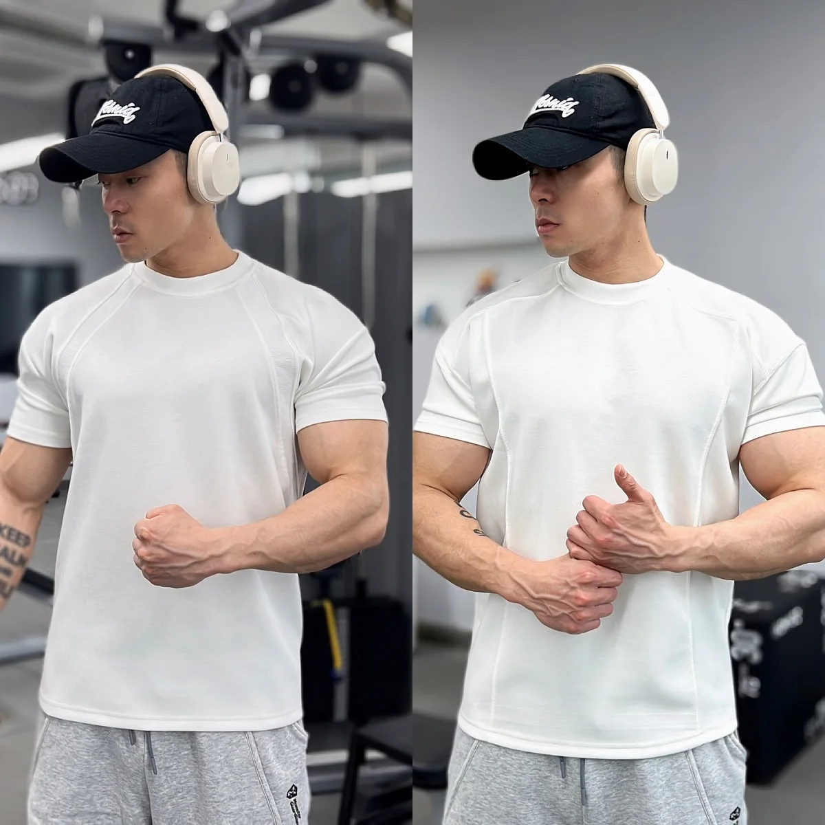 High Quality Autumn Men Long Sleeved T-Shirt Fashion Sport Round Collar Fitness Running Mesh Breathability Training T-Shirt Men