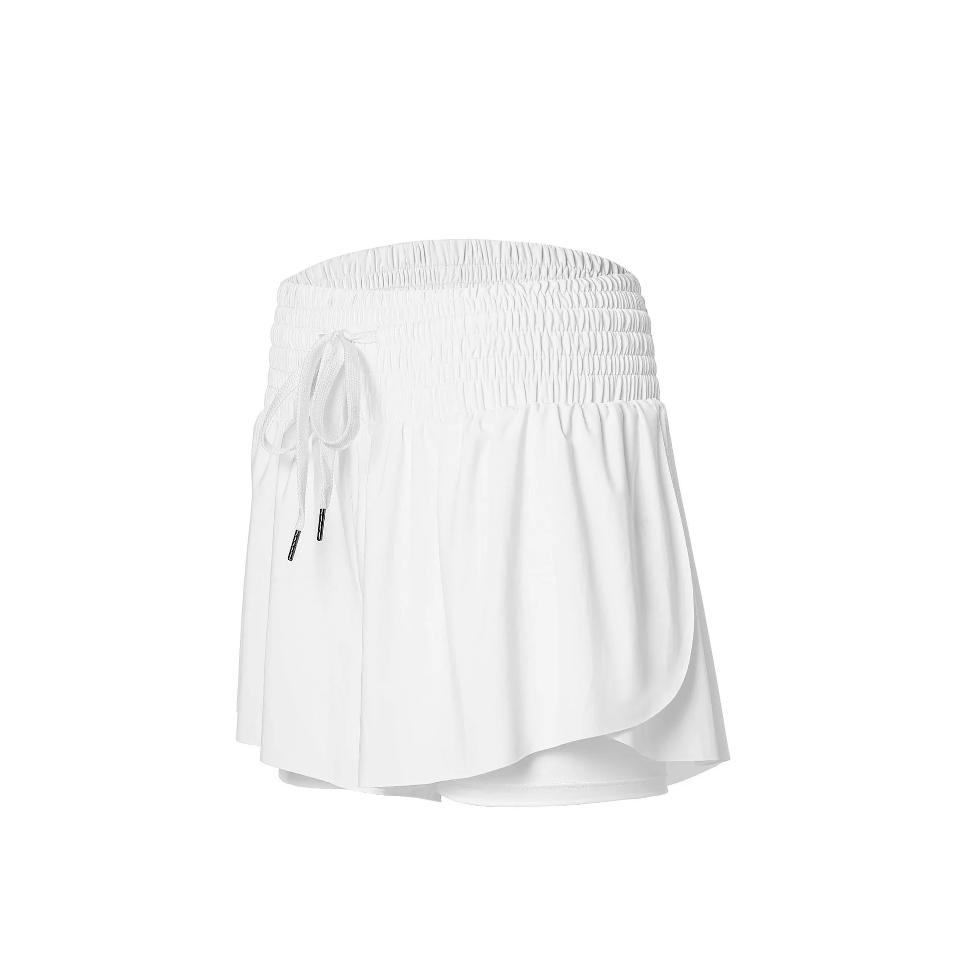 Women Flowy Shorts High Waisted Running Tennis Skirt Skort Golf Workout Yoga Athletic Spandex Cheer Butterfly Shorts Casual Wear