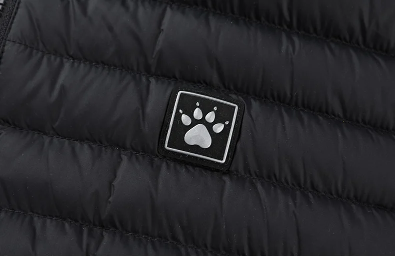 KELME Men's Sports Down Vest Winter Warm and Windproof Football Training Coat Outdoor Running Camping Hiking Top
