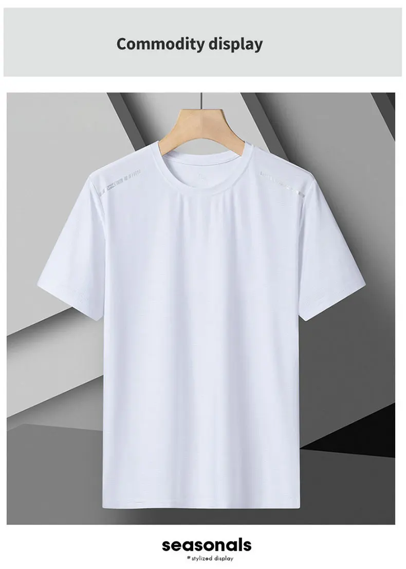Women Running T-Shirt Reflective High Elastic Breathable Running Sports T-Shirt Summer Quick-Drying Ice Silk Cool Short Sleeves