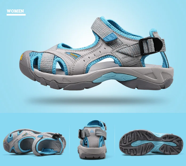 HUMTTO Summer Sandals Women Quick Dry Beach Shoes for Woman 2022 Breathable Ladies Designer Luxury Brand Outdoor Womens Sandals