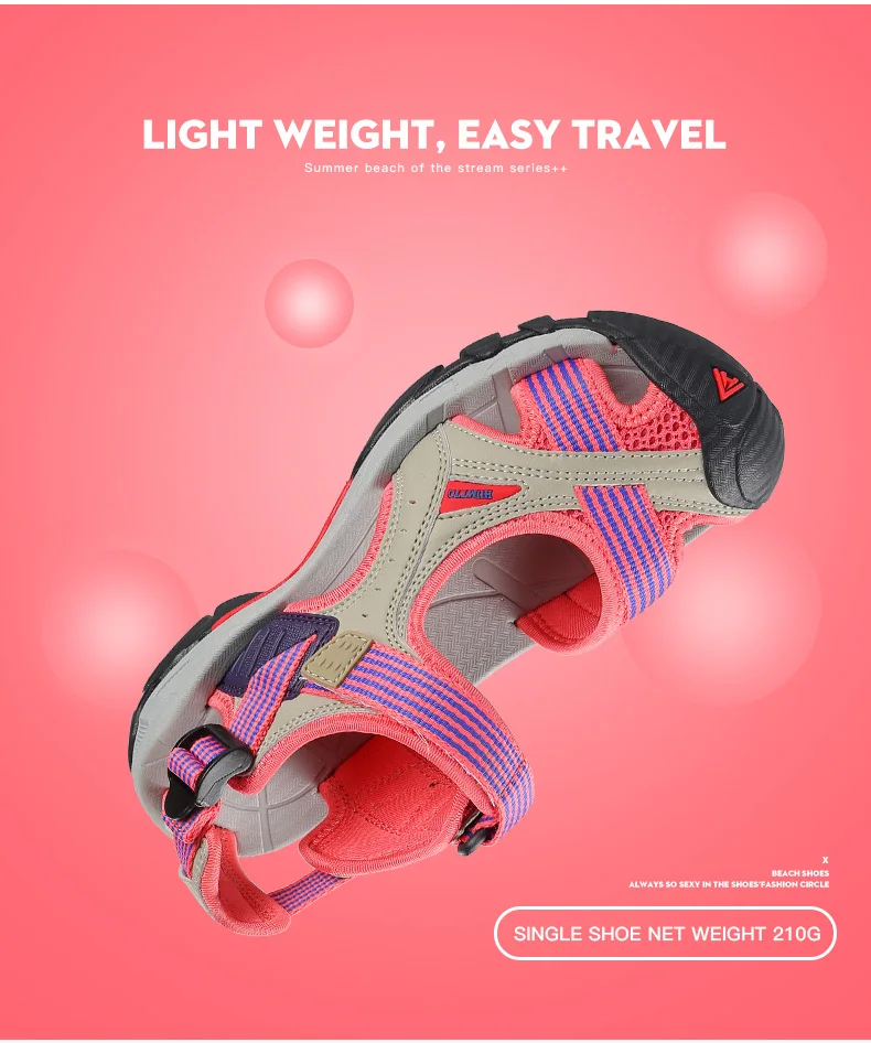 HUMTTO Summer Sandals Women Quick Dry Beach Shoes for Woman 2022 Breathable Ladies Designer Luxury Brand Outdoor Womens Sandals