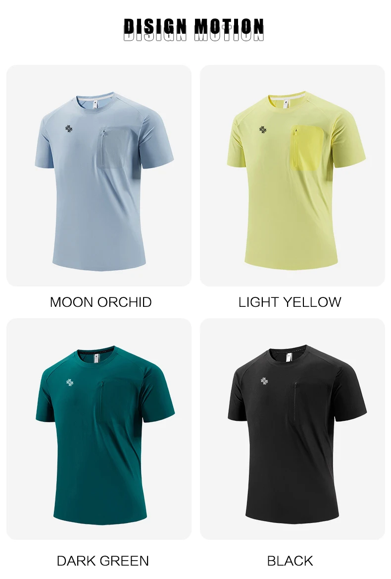SBWL High Quality Men's Outdoor Running Casual Walking Training Weight Loss Sports Quick Drying T-Shirt Fitness Light Tee Tops