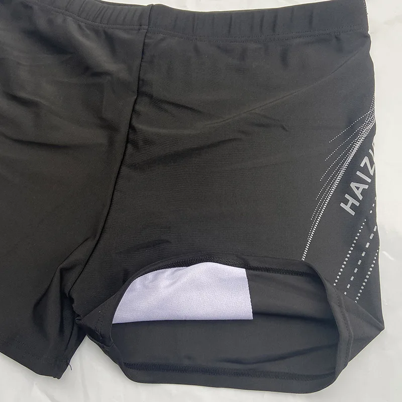 Men Swim Trunks Competition Swimming Shorts 0271