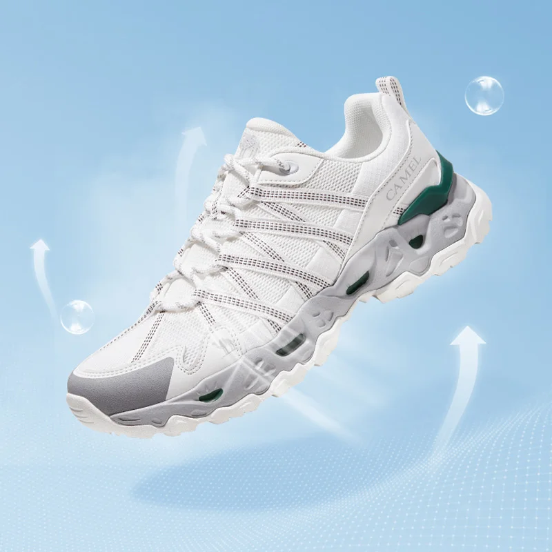GOLDEN CAMEL Unisex Hiking Shoes Breathable Outdoor Sports Sneakers Non-Slip Trekking Footwear for Men And Women Waterproof