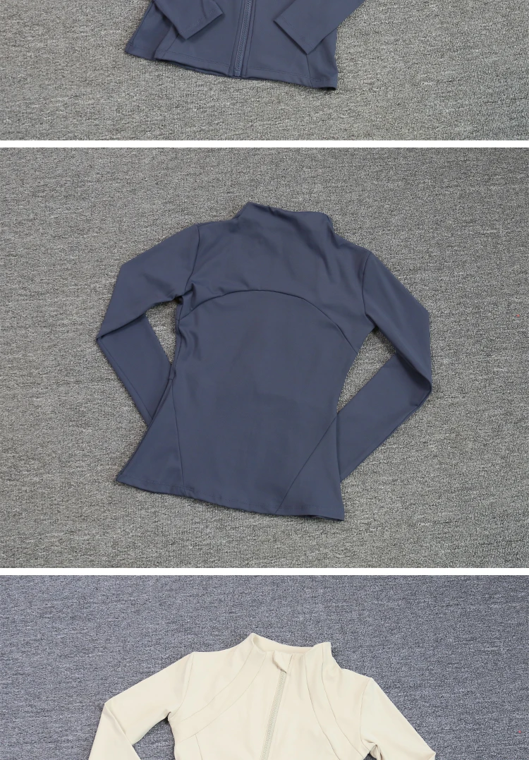 Sports Coat Women's Shirt Yoga Slim Long Sleeve Fast Running Thin Pilates Fitness Suit Top Clothing