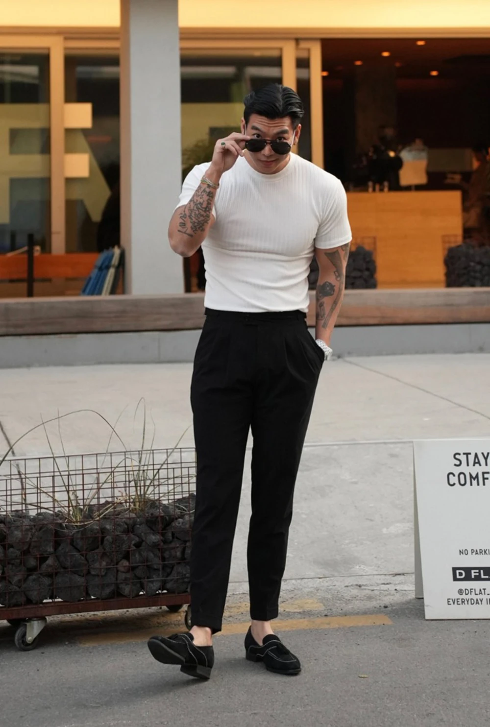 Men's Tight Short Sleeve T-Shirt, Athletic Casual Short Sleeve Top, Fitness Training Quick Dry Loose, Men's Fitness Clothing