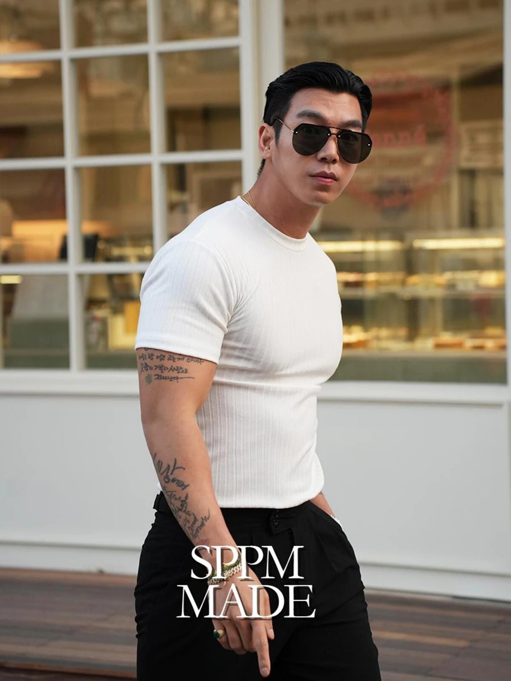 Men's Tight Short Sleeve T-Shirt, Athletic Casual Short Sleeve Top, Fitness Training Quick Dry Loose, Men's Fitness Clothing