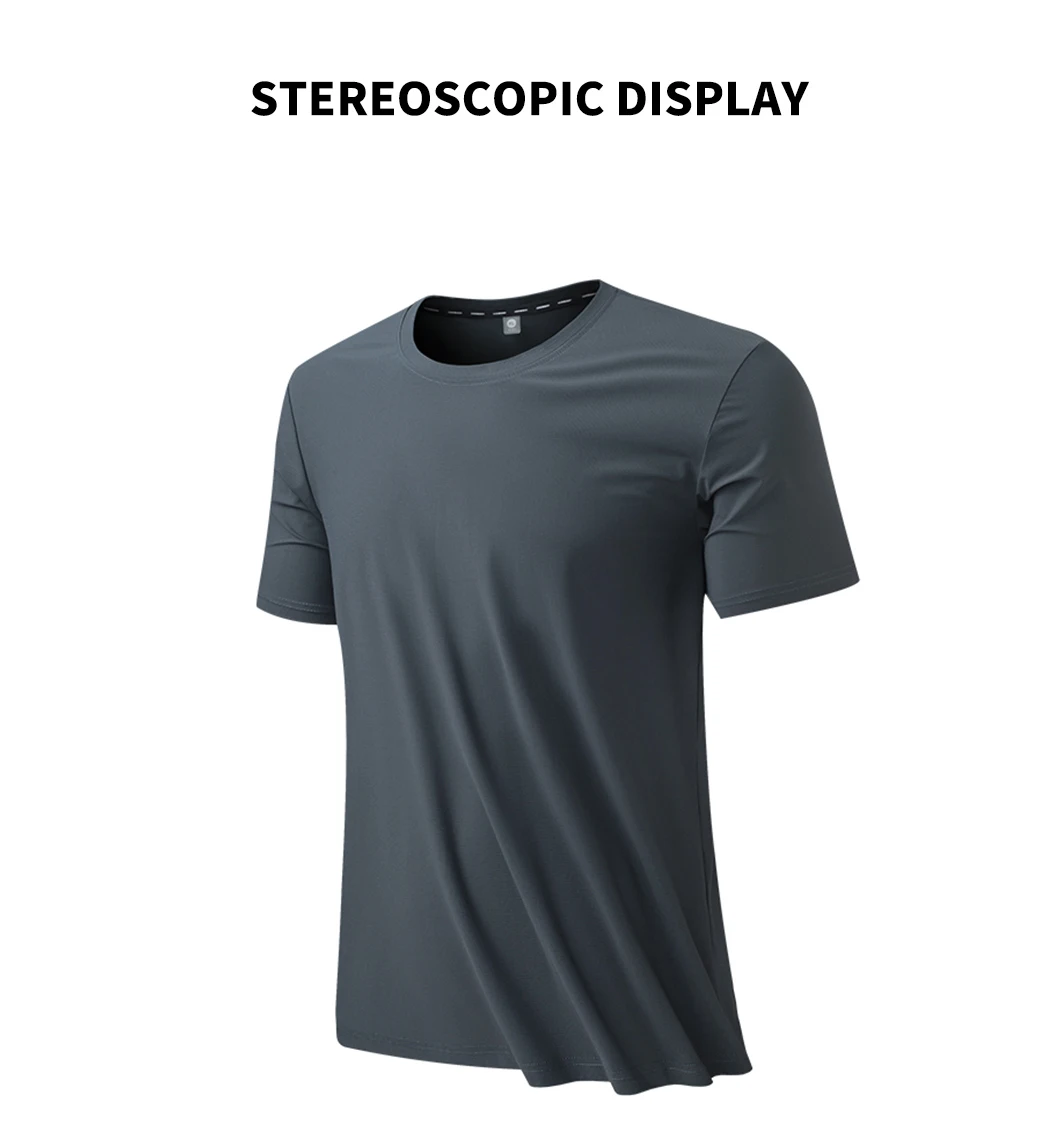 SBWL High Quality Men's Outdoor Hiking Mountaineering Running Weight Loss Fitness Sports Quick Drying T-Shirt Summer 2026 Tops