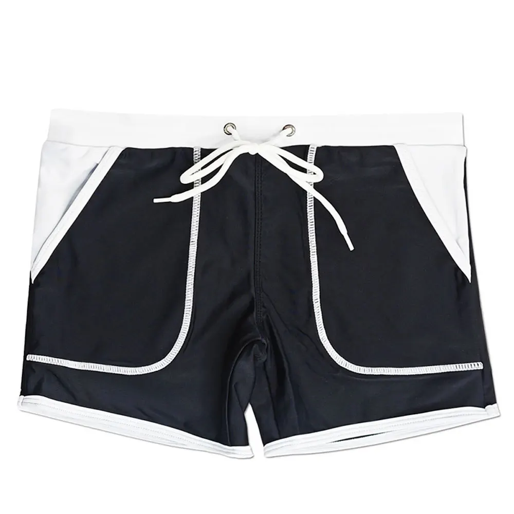 Brand Men's Swimwear Trunks Outdoors Sexy Summer Stretch Beach Surfing Swim Sports suit Shorts Men Swimsuit Swimming Pants