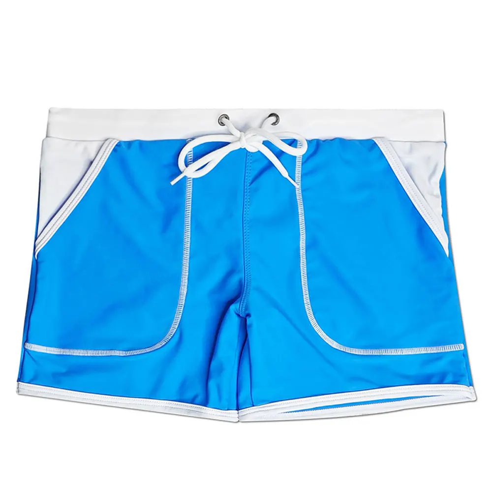 Brand Men's Swimwear Trunks Outdoors Sexy Summer Stretch Beach Surfing Swim Sports suit Shorts Men Swimsuit Swimming Pants