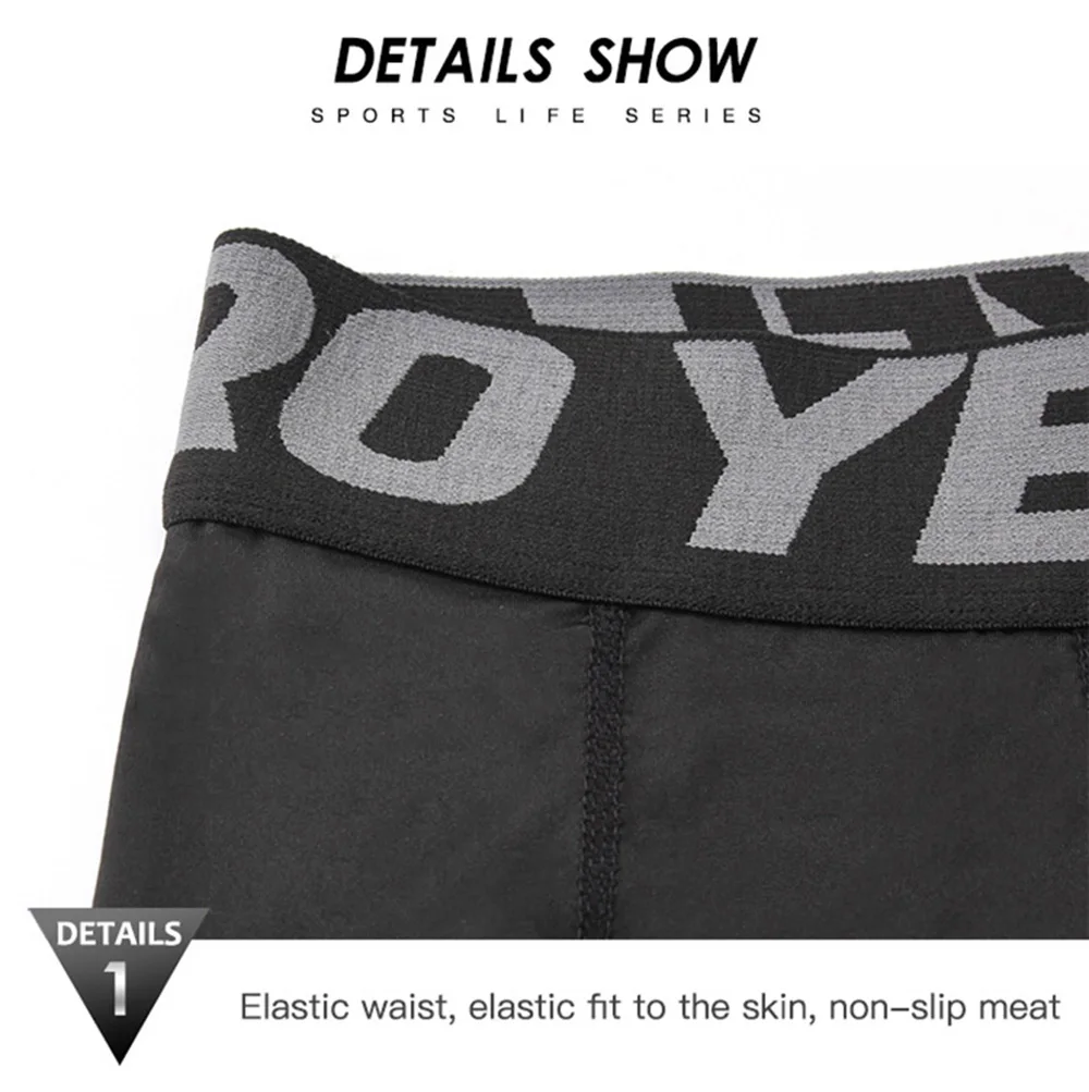 Sports Shorts Men Compression Running Shorts With Pocket Quick Dry Workout Gym Shorts Fitness Sport Leggings for Men