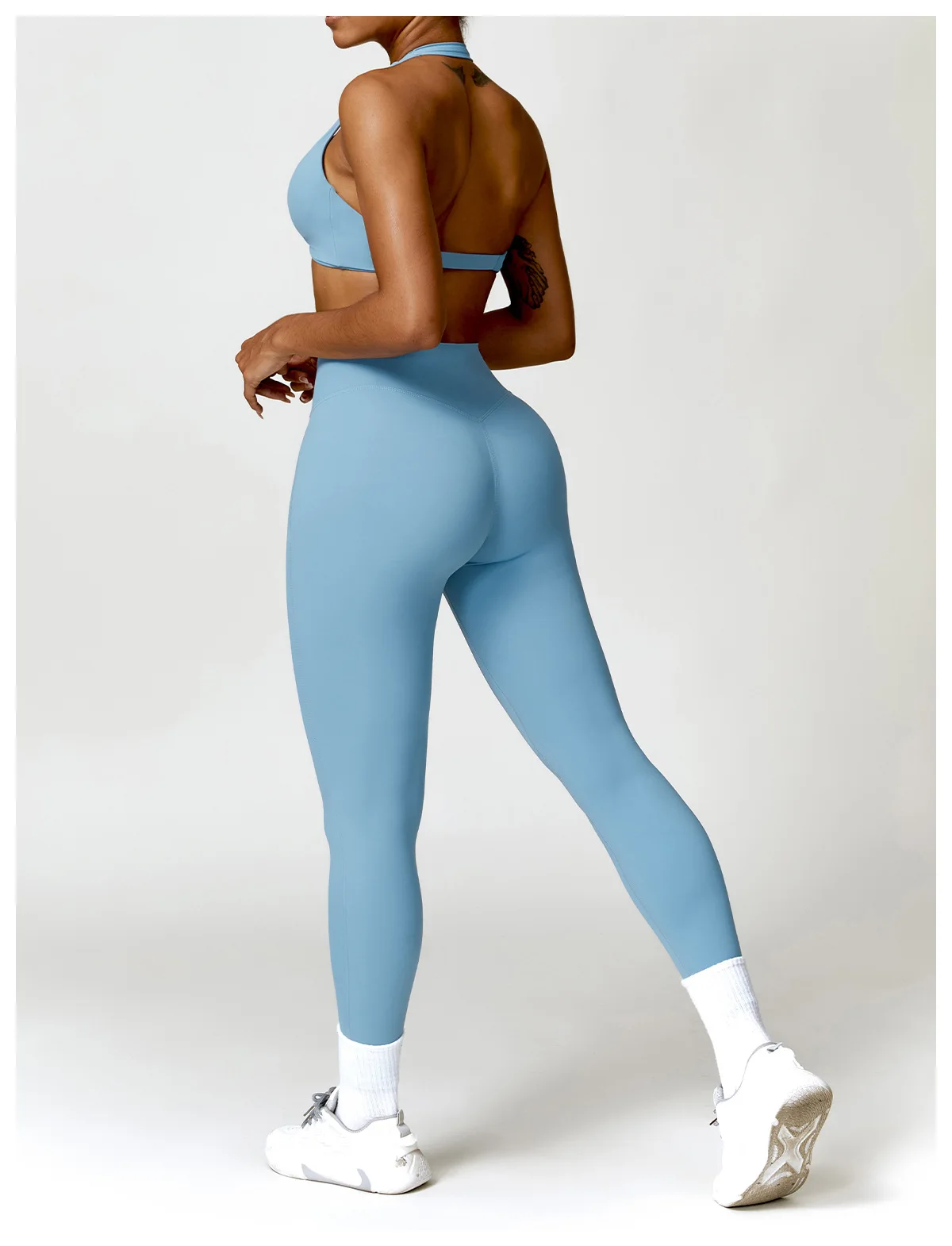 Women Seamless Yoga Set 2PCS Gym Workout Clothes for Female Push Up Bra High Waist Leggings Sexy Fitness Sportswear Sports Suits