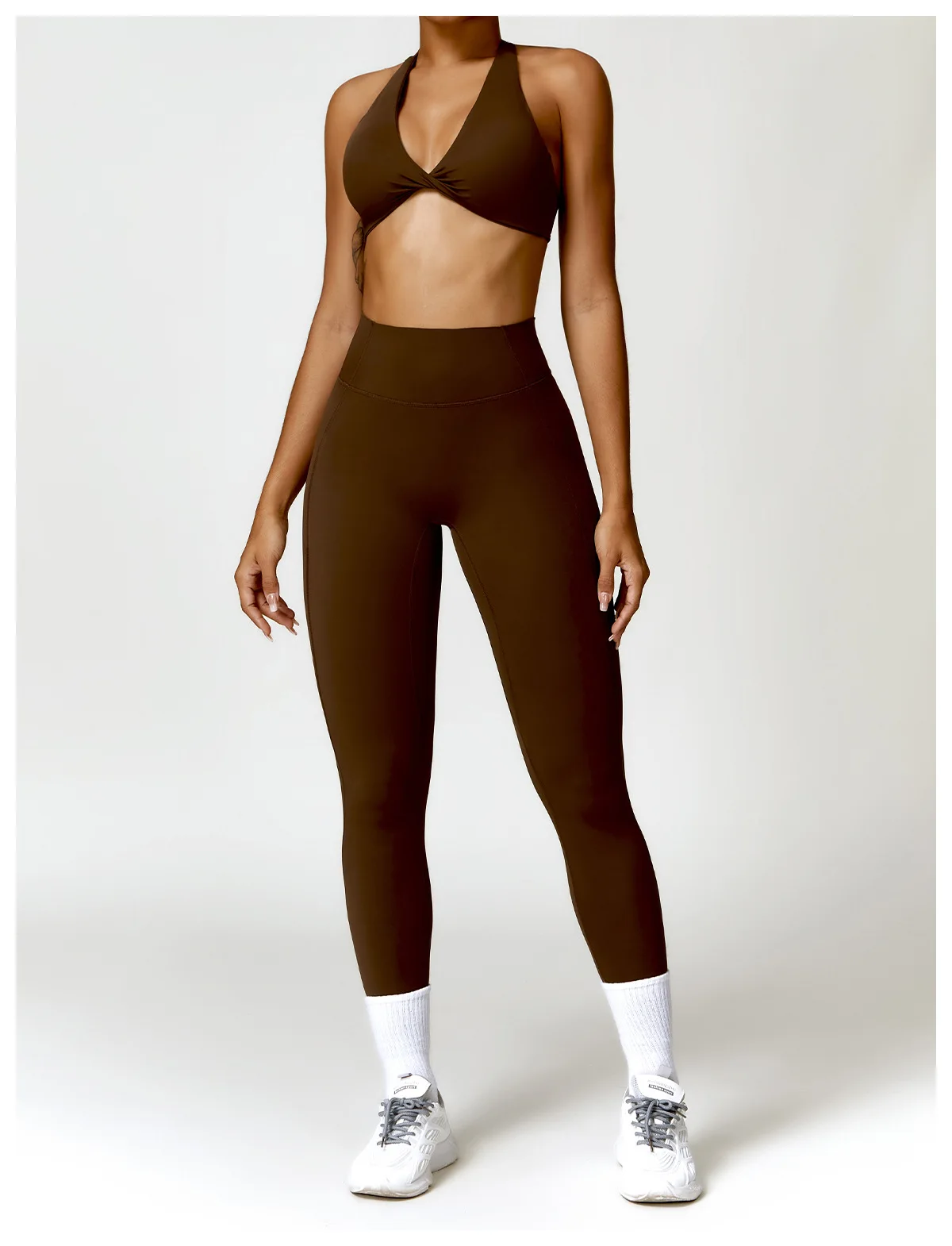 Women Seamless Yoga Set 2PCS Gym Workout Clothes for Female Push Up Bra High Waist Leggings Sexy Fitness Sportswear Sports Suits