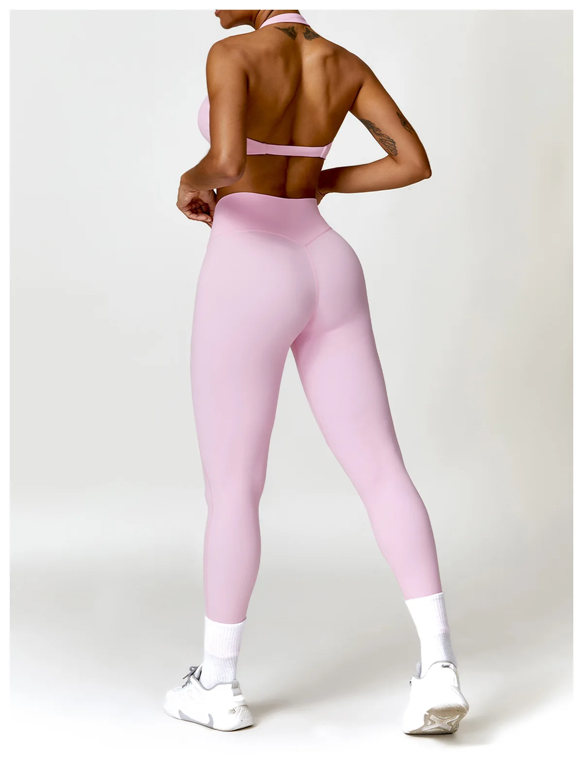 Women Seamless Yoga Set 2PCS Gym Workout Clothes for Female Push Up Bra High Waist Leggings Sexy Fitness Sportswear Sports Suits