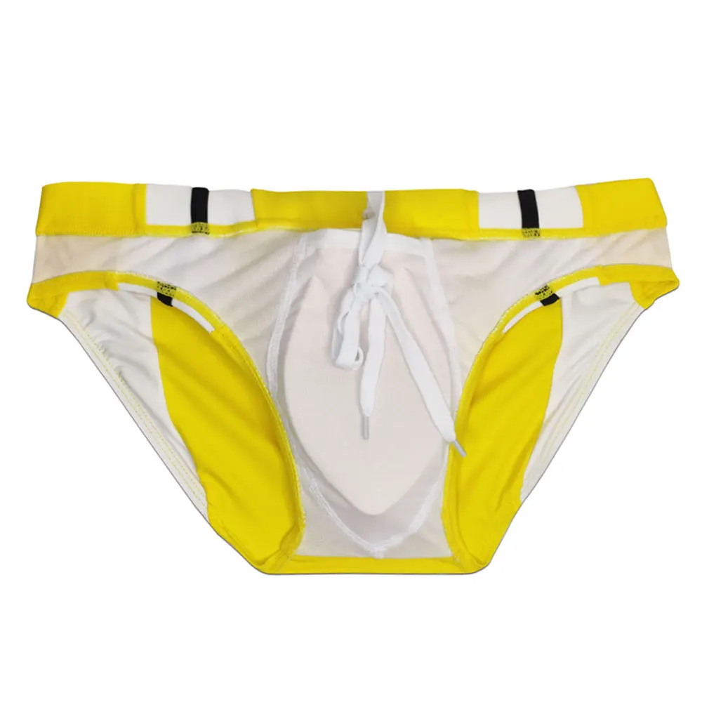 Men's Swim Briefs Sexy Swimming Short Water Sport Beach Pants Swimsuit Cup Swimwear Sexy Male Suit Surfing Swim Wear