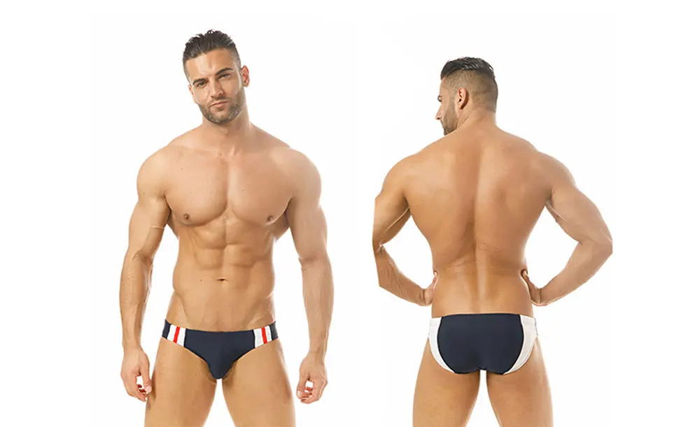 Men's Swim Briefs Sexy Swimming Short Water Sport Beach Pants Swimsuit Cup Swimwear Sexy Male Suit Surfing Swim Wear