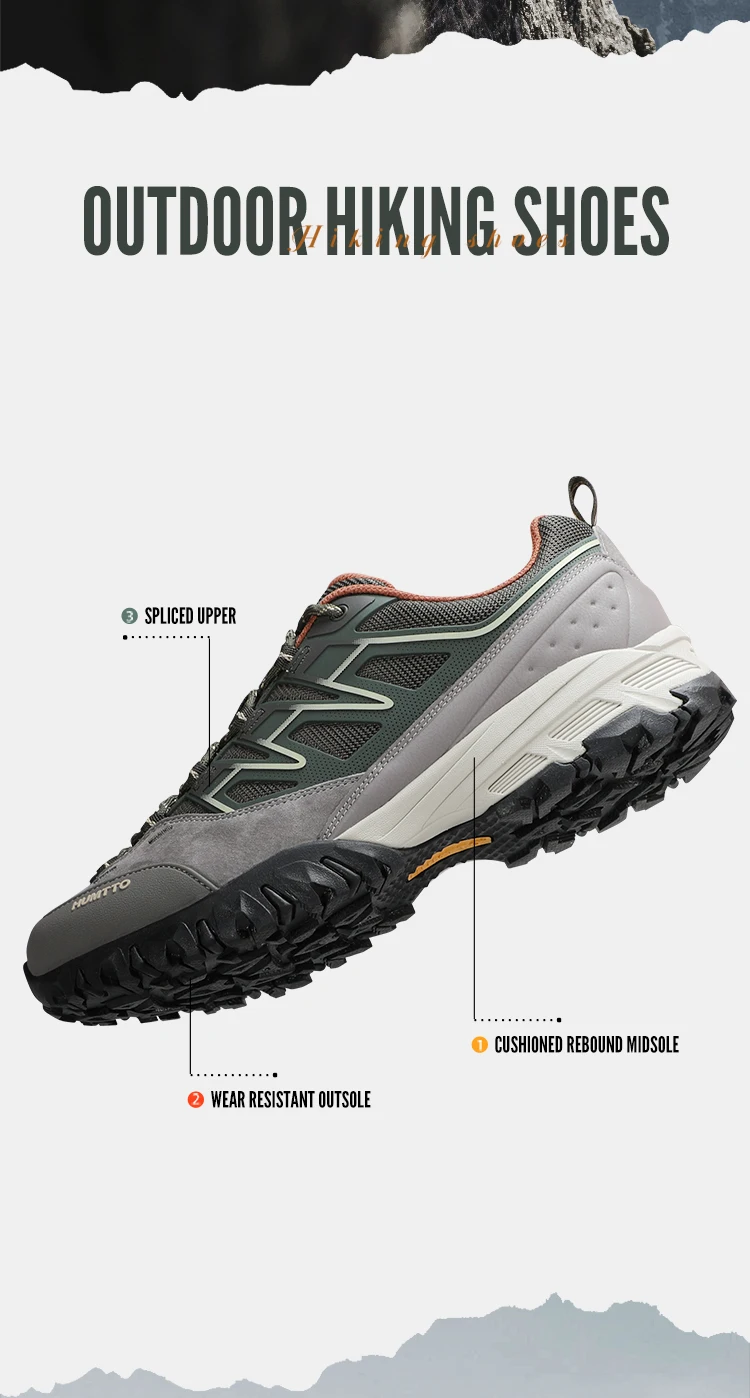 HUMTTO Leather Hiking Boots for Women Winter Outdoor Waterproof Woman Treeking Shoes Climbing Mountain Hunting Walking Sneakers