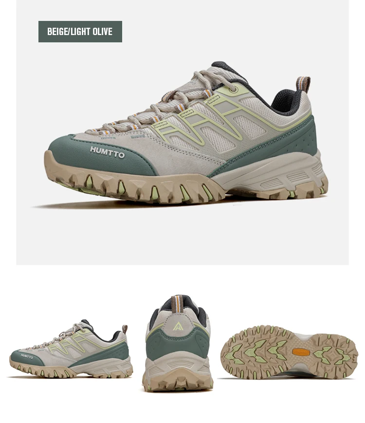 HUMTTO Leather Hiking Boots for Women Winter Outdoor Waterproof Woman Treeking Shoes Climbing Mountain Hunting Walking Sneakers