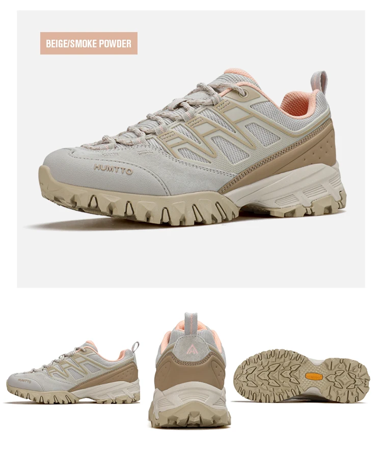 HUMTTO Leather Hiking Boots for Women Winter Outdoor Waterproof Woman Treeking Shoes Climbing Mountain Hunting Walking Sneakers