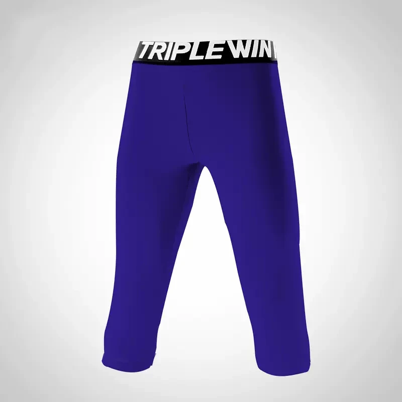 Kids Boy Girl Capri Running Tights Pant Children Basketball Football Soccer Fitness Exercise Sport 3/4 Cropped Legging Shorts J8