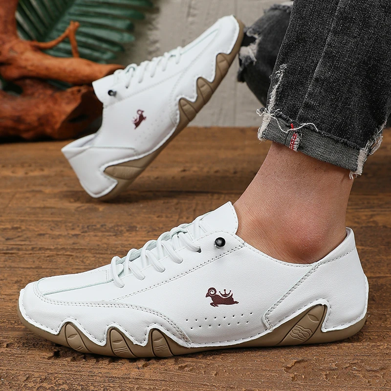 Shoes for Man Fashion Brand Loafers Soft Soled Comfortable Casual Walking Shoes Breathable Sports Tennis Outdoor Driving Shoes