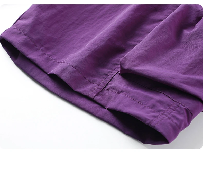 Skateboard Shorts Women Summer Casual Loose Shorts With Belt Men Large Pocket Cargo Shorts Breathable Bermuda Straight  Shorts