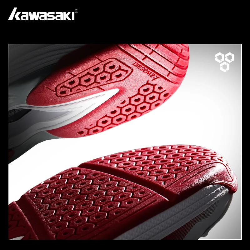 Kawasaki 2025 New Arrival Badminton Shoes TPU Reinforced Anti Torsion Upgraded Table Tennis Shoes for Man Woman K2B50-C32021