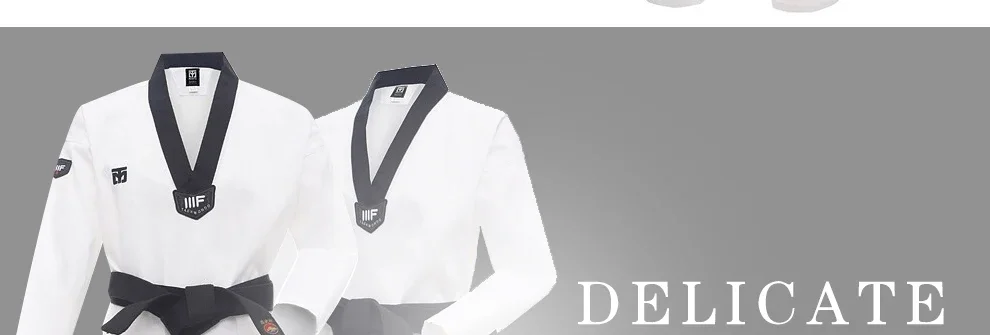 WTF Taekwondo Dobok Clothes Child Adult ITF Karate Suit Taekwondo Uniform Karate Clothes Size XXXL-XXXS