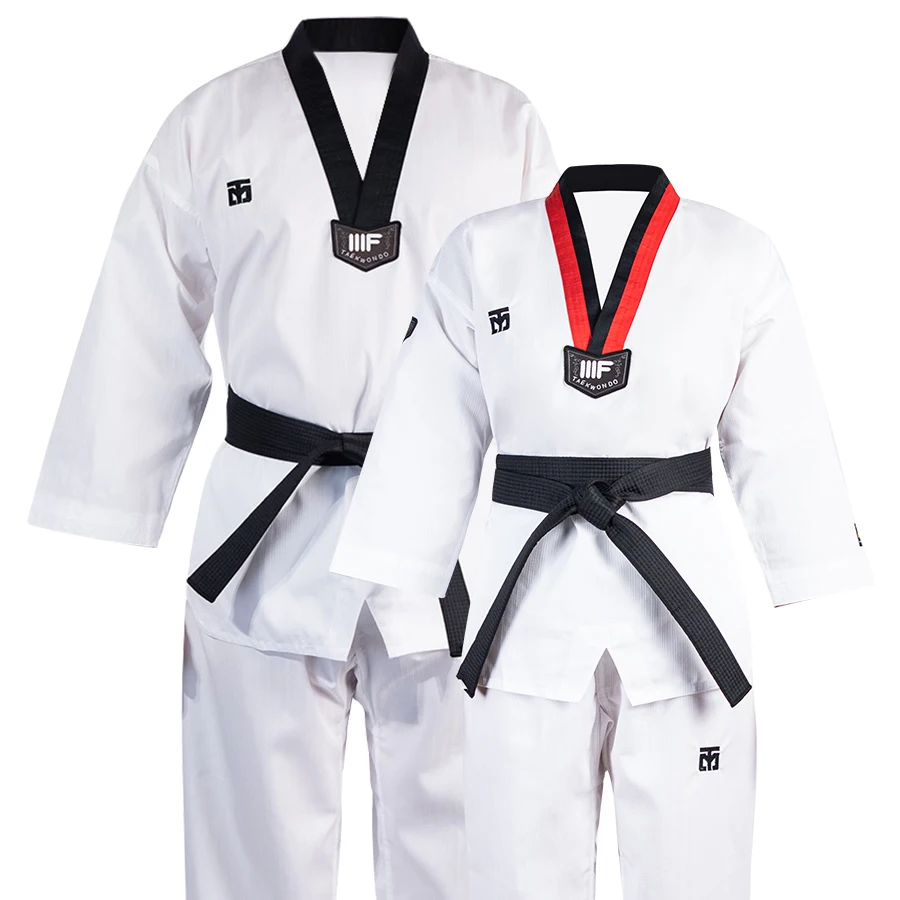 WTF Taekwondo Dobok Clothes Child Adult ITF Karate Suit Taekwondo Uniform Karate Clothes Size XXXL-XXXS