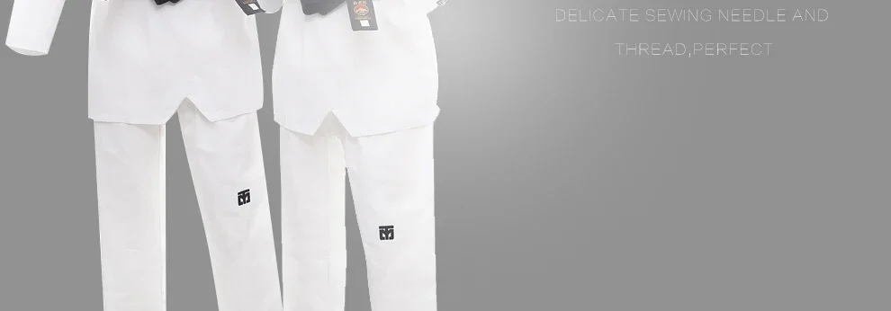 WTF Taekwondo Dobok Clothes Child Adult ITF Karate Suit Taekwondo Uniform Karate Clothes Size XXXL-XXXS
