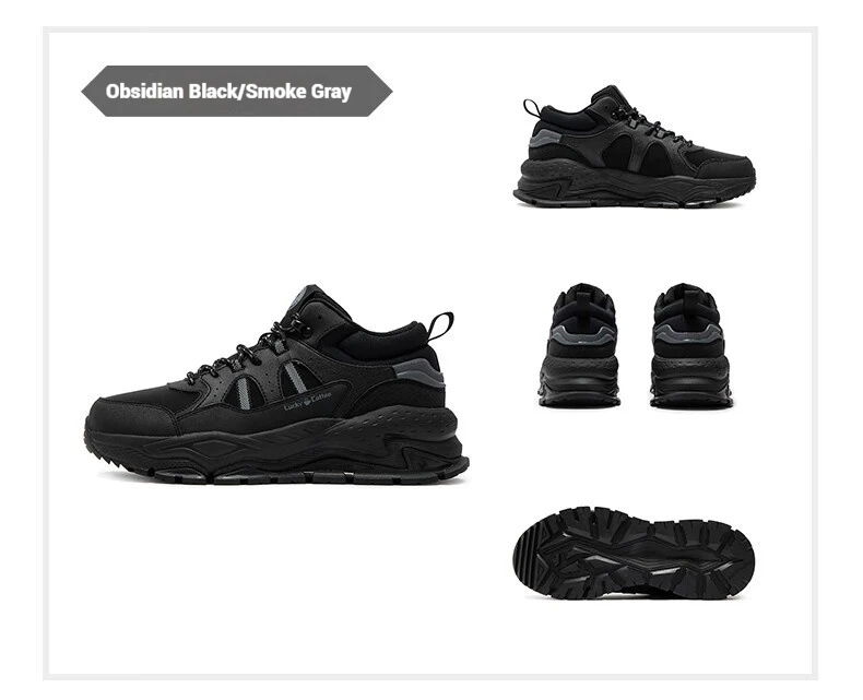 361 Degrees Men Casual Shoes New Retro Plush Autumn and Winter Warm Non-slip Classic Cotton Thick-soled Male Sneakers 672446705A