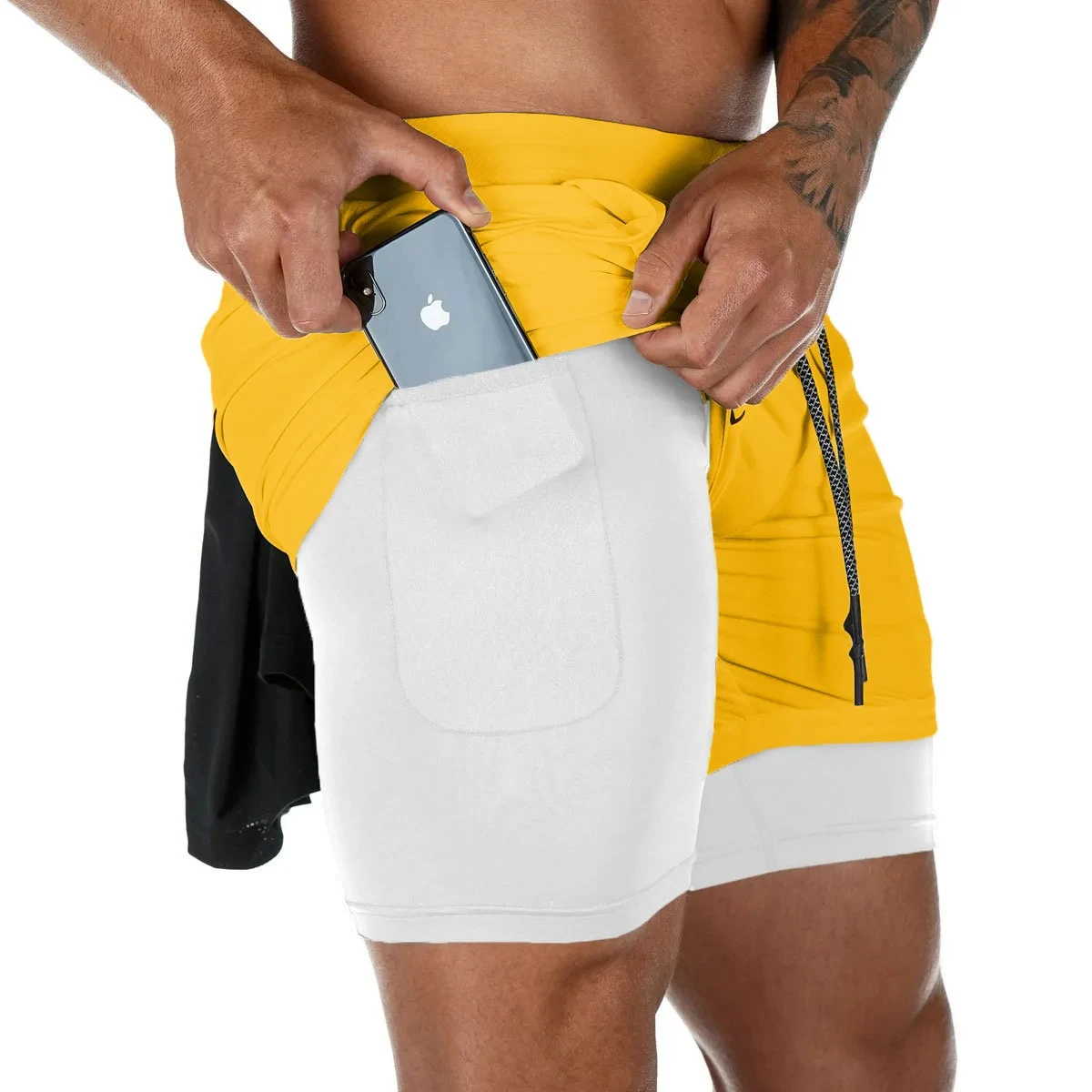 Anime Hunter X Hunter Performance Shorts Quick Dry Athletics Running Workout GYM Shorts Breathable Summer Compression Shorts
