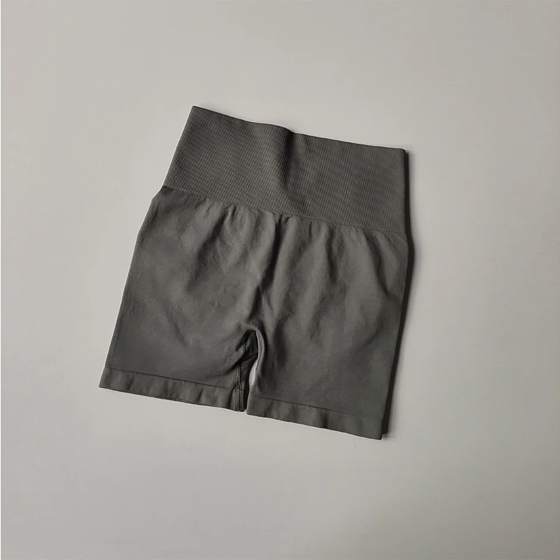 High Waist Seamless Yoga Shorts for Women Sexy Booty Tummy Control Gym Short Leggings Breathable Running Workout Shorts