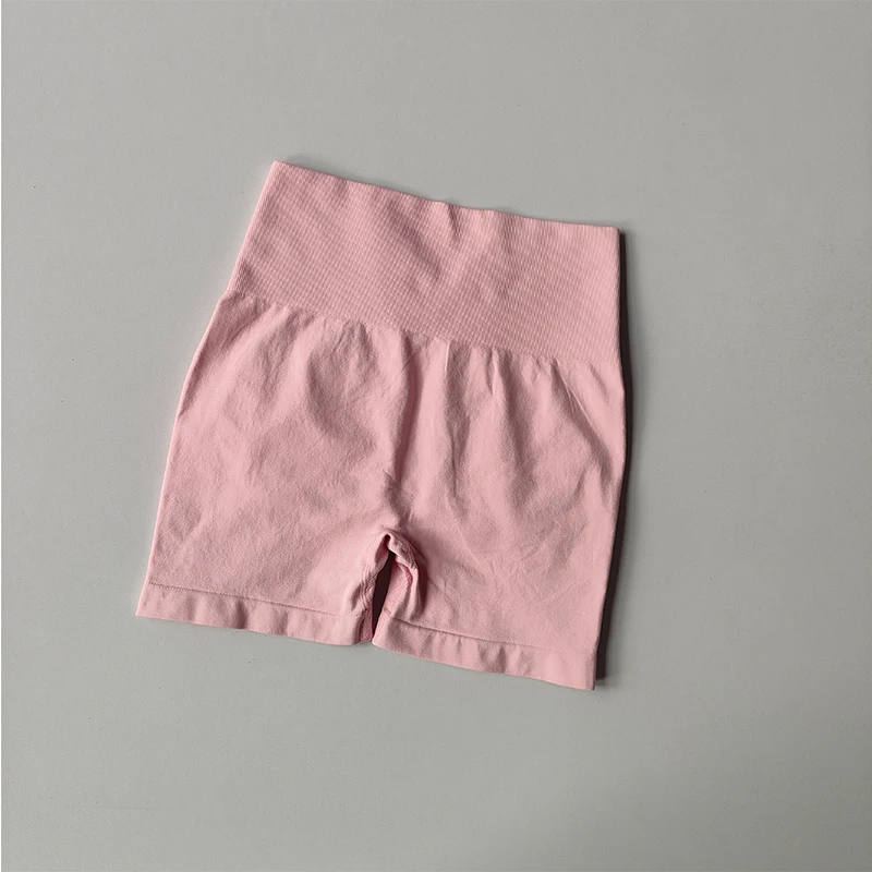 High Waist Seamless Yoga Shorts for Women Sexy Booty Tummy Control Gym Short Leggings Breathable Running Workout Shorts