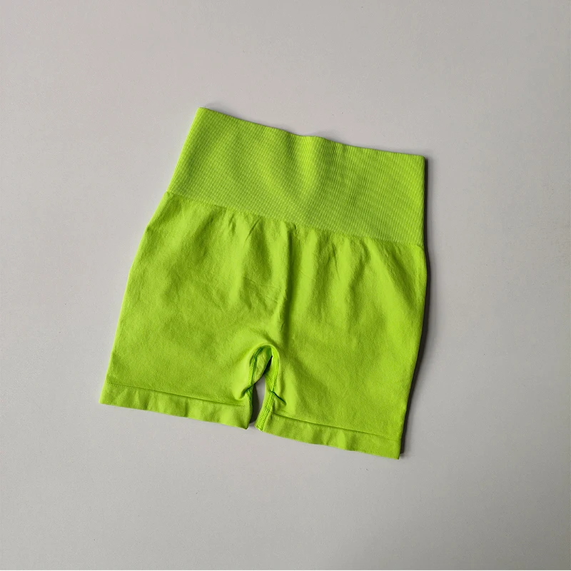 High Waist Seamless Yoga Shorts for Women Sexy Booty Tummy Control Gym Short Leggings Breathable Running Workout Shorts