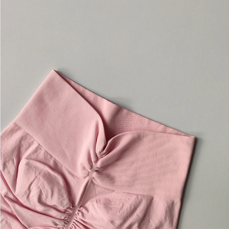 High Waist Seamless Yoga Shorts for Women Sexy Booty Tummy Control Gym Short Leggings Breathable Running Workout Shorts