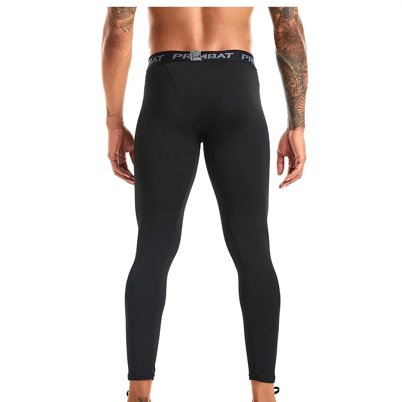 Men Gym Sportswear Muscle Bodybuilding Compression Pants Running Sports Long Pants Jogging Fitness Male Elastic Tights Trousers