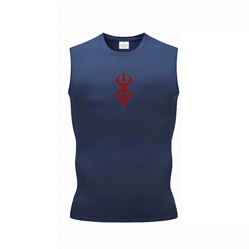 Summer Men's Gym Tank Top Fitness Training Clothing Quick-drying Loose Bodybuilding Sleeveless Shirt Men Fashion Basketball Vest