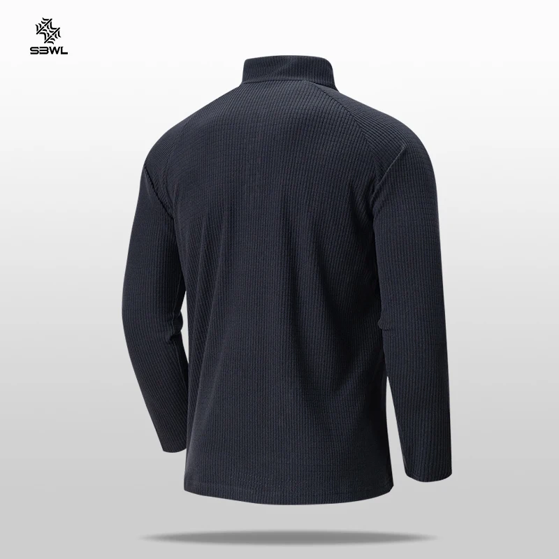 SBWL Men's High Quality Cycling Hiking Outdoor Sports Long Sleeve T-Shirt Leisure Speed Dry Running Fitness Sports Clothing Tops