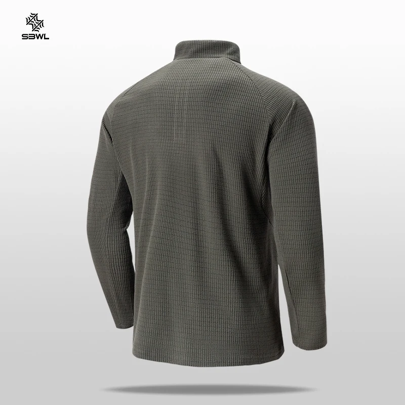 SBWL Men's High Quality Cycling Hiking Outdoor Sports Long Sleeve T-Shirt Leisure Speed Dry Running Fitness Sports Clothing Tops