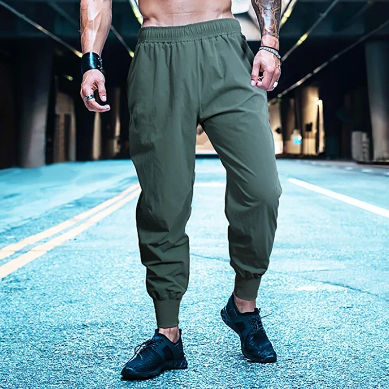 Mens Running Pants Autumn Joggers Streetwear Sweatpants Fitness Tracksuit Jogging Pants Men Gym Clothing Muscle Sports Trousers