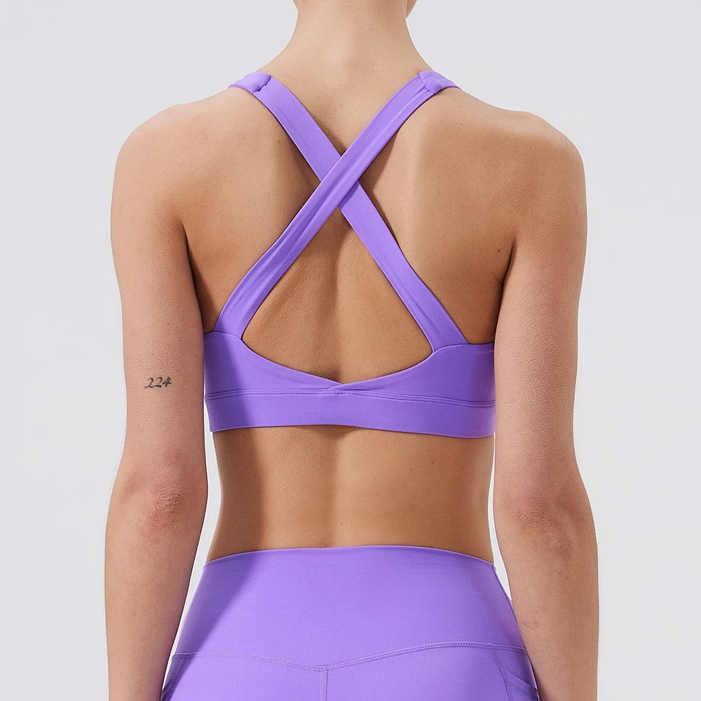 Women Sports Bra Top Push Up Fitness Yoga Bra Underwear Sport Tops For Women Breathable Running Vest Bralette Gym Wear Female