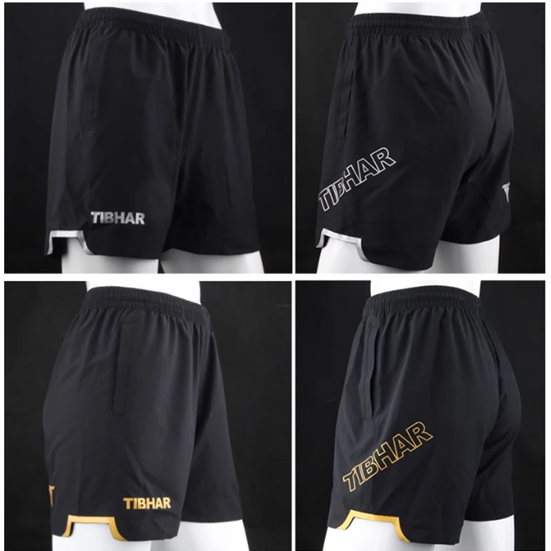 Tibhar Table Tennis Shorts TB-1 TB-3 TB-12 Breathable Sports Ball Pants Table Tennis Wear for Boys and Girls Ping Pong Game