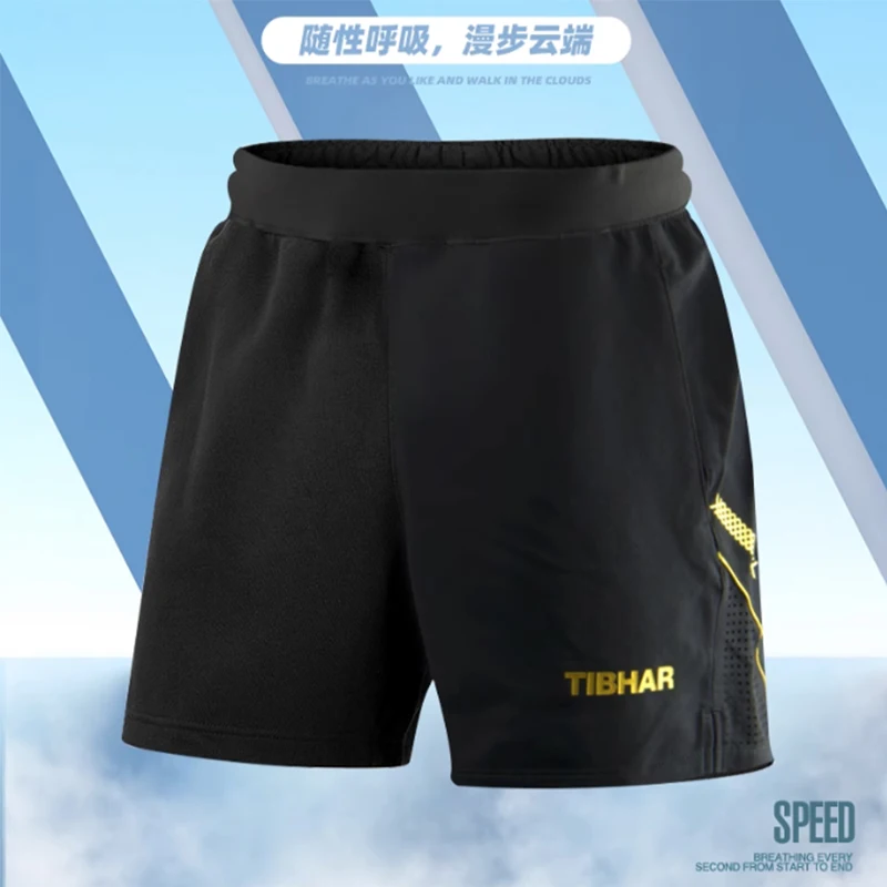 Tibhar Table Tennis Shorts TB-1 TB-3 TB-12 Breathable Sports Ball Pants Table Tennis Wear for Boys and Girls Ping Pong Game