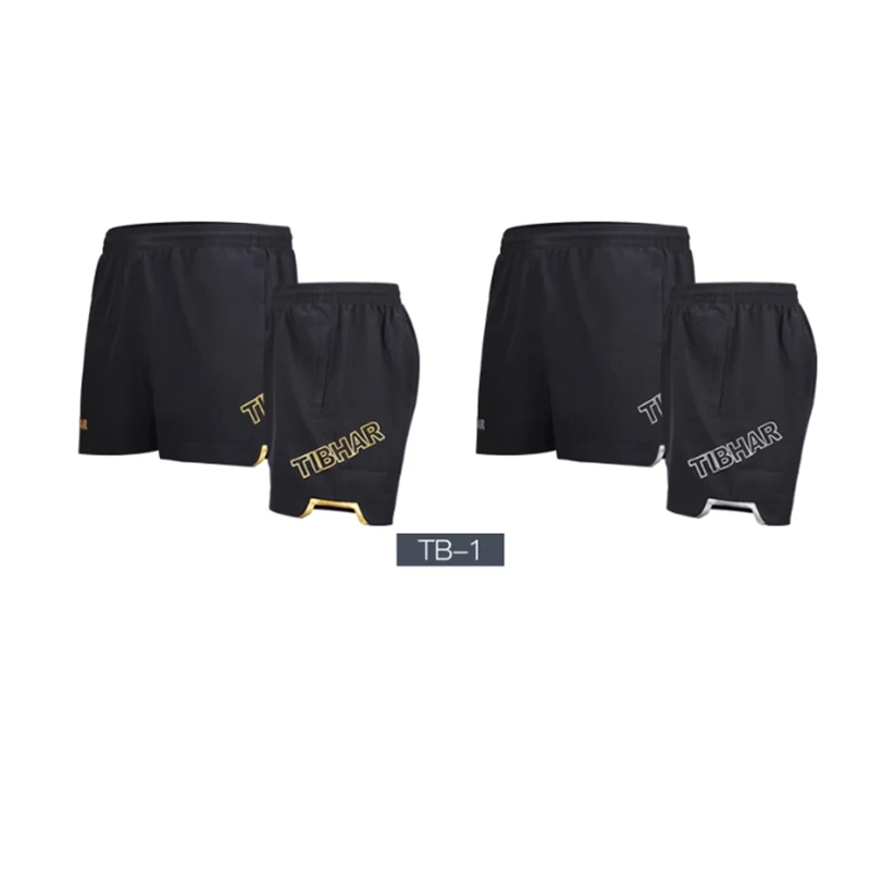Tibhar Table Tennis Shorts TB-1 TB-3 TB-12 Breathable Sports Ball Pants Table Tennis Wear for Boys and Girls Ping Pong Game