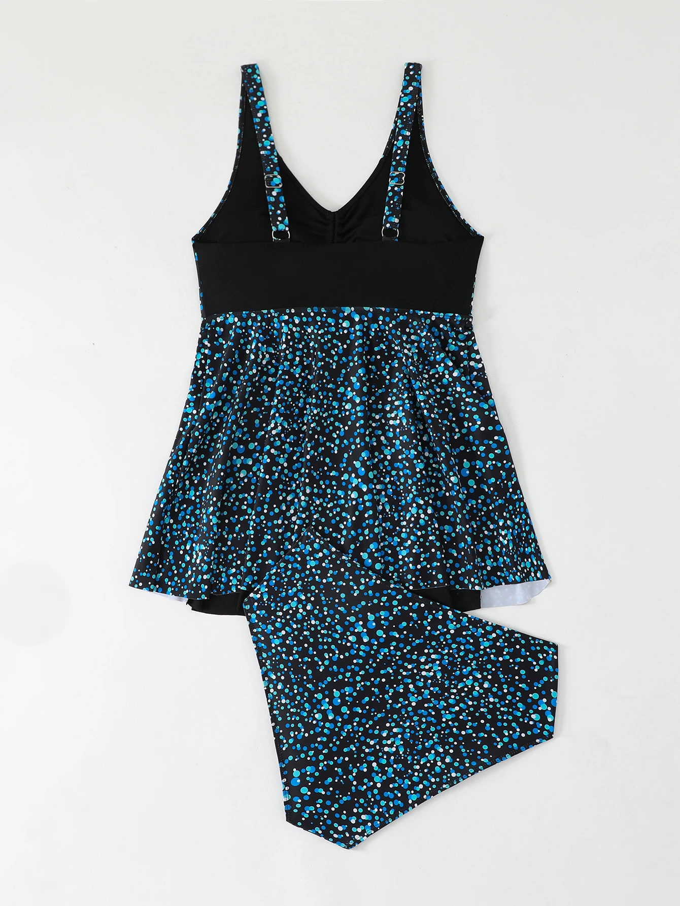2026 Swimsuit Women Leopard Large Plus Size Tankini 2 Pieces Swimwear Female Bathers Bathing Swimming Swim Suit Beach Dress 5XL