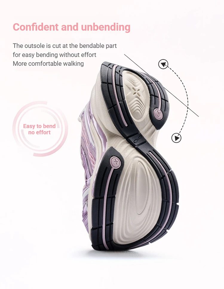 Xtep Basque 3 Sneakers Women Lightweight Wear-Resistant Trendy Durability Thick Sole Casual Sports Female Shoes 874218320006